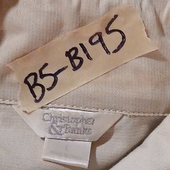 Christopher & Banks Woman Jacket Long Sleeve/Roll Up Size L - Picture 5 of 16